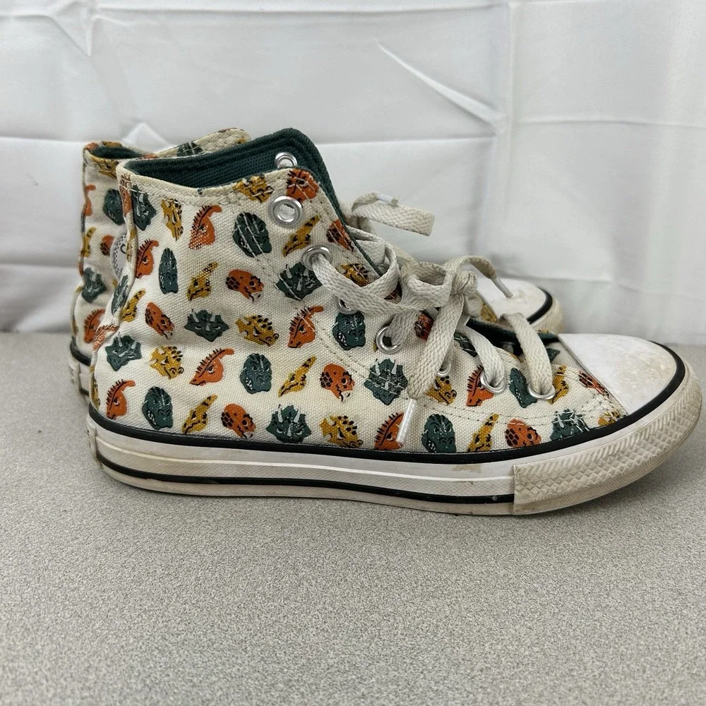 Converse All-Star DINOVERSE Chuck Taylor High Tops Dinosaur Shoes‎ Kids Size 2